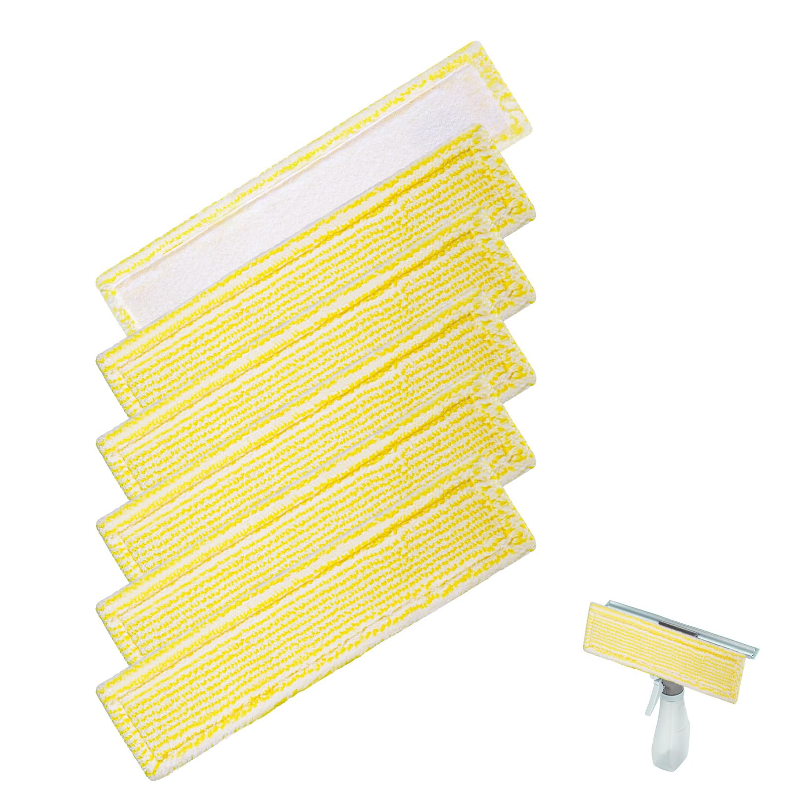 8 Stück Ersatzpads Für Fensterreiniger - Mikrofaser Tücher Für Kärcher WV2 WV5