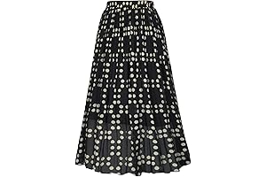 Women's Chiffon Pleated Skirts: Embrace Flowy Elegance