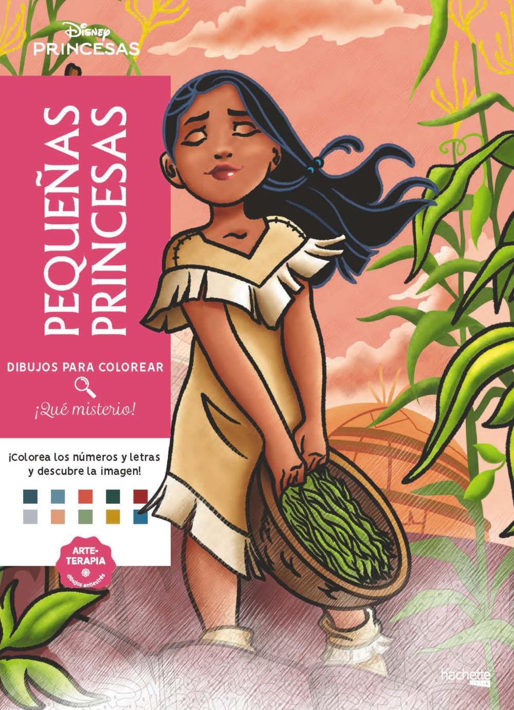 Dibujos para colorear, ¡qué misterio! Pequeñas princesas (Hachette HEROES - DISNEY - Arteterapia)