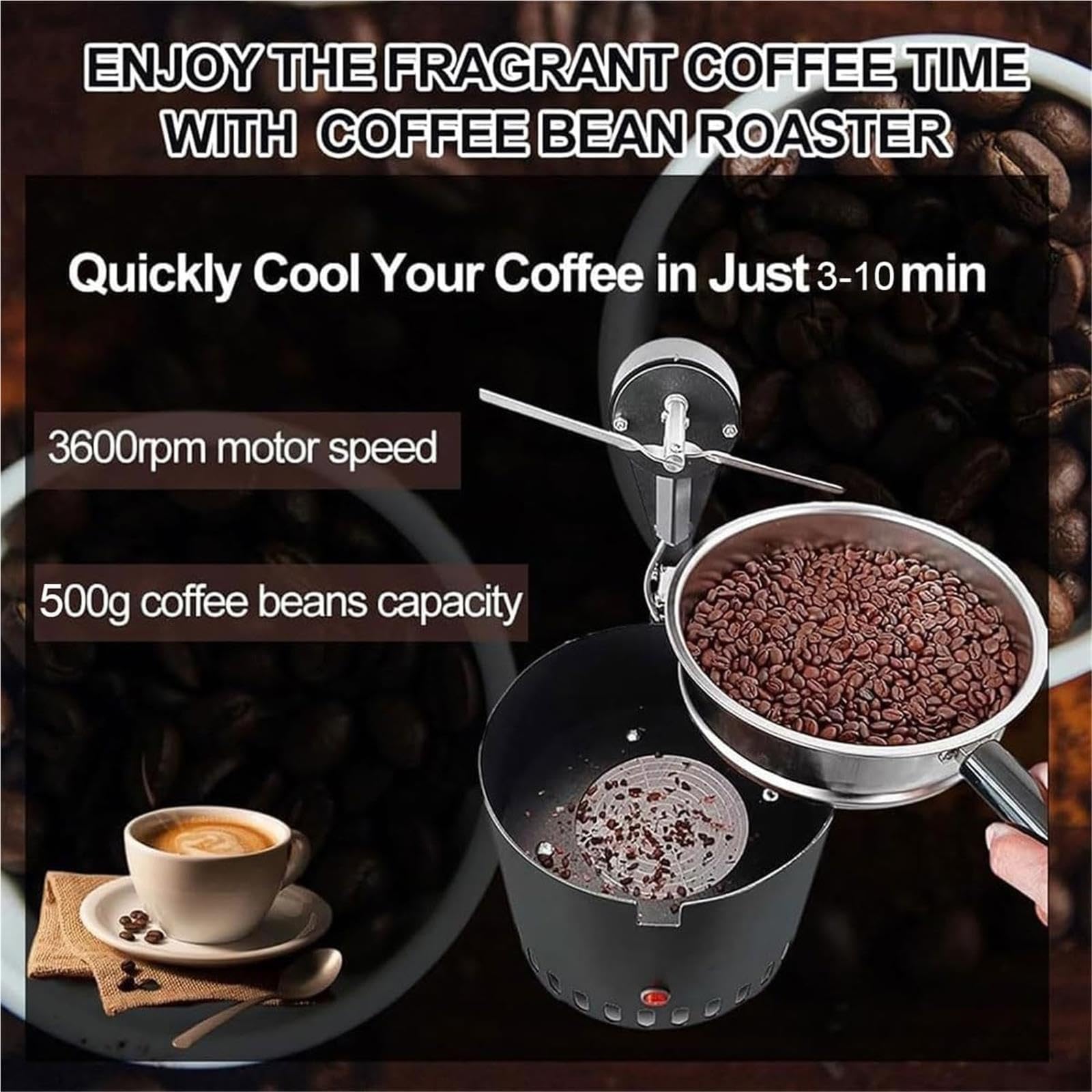 Dispositivo Di Raffreddamento Elettrico For Torrefazione Caffè 110 V/220 V