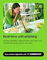 Vista 4 de Webroot Seguridad de Internet completa Software antivirus 2023 5 dispositivos Descarga de 1 año para PC/Mac/Chromebook/Android/IOS +