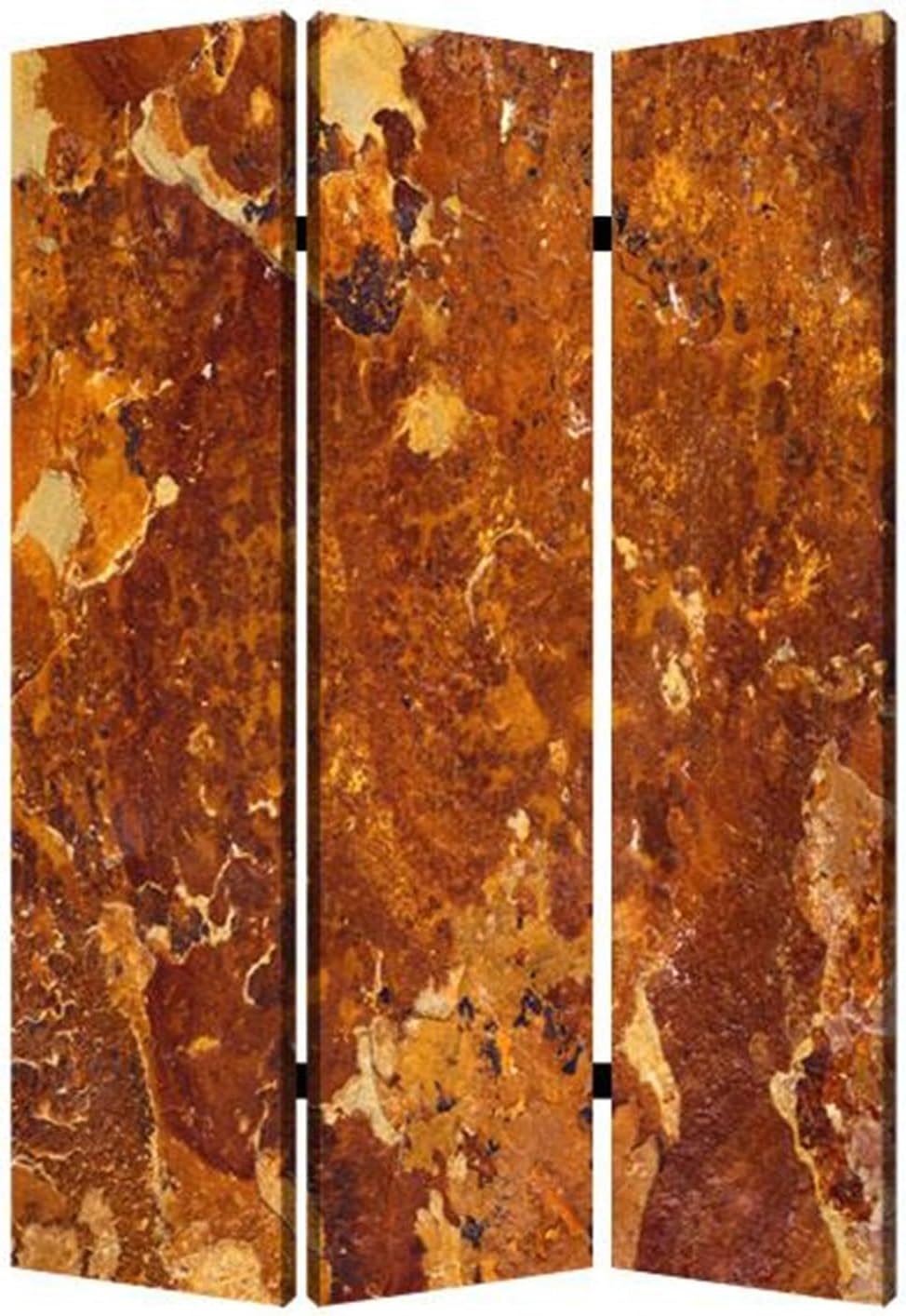 HomeStock Room Divider Screen - Canvas Wall Decor - Folding Panel Display