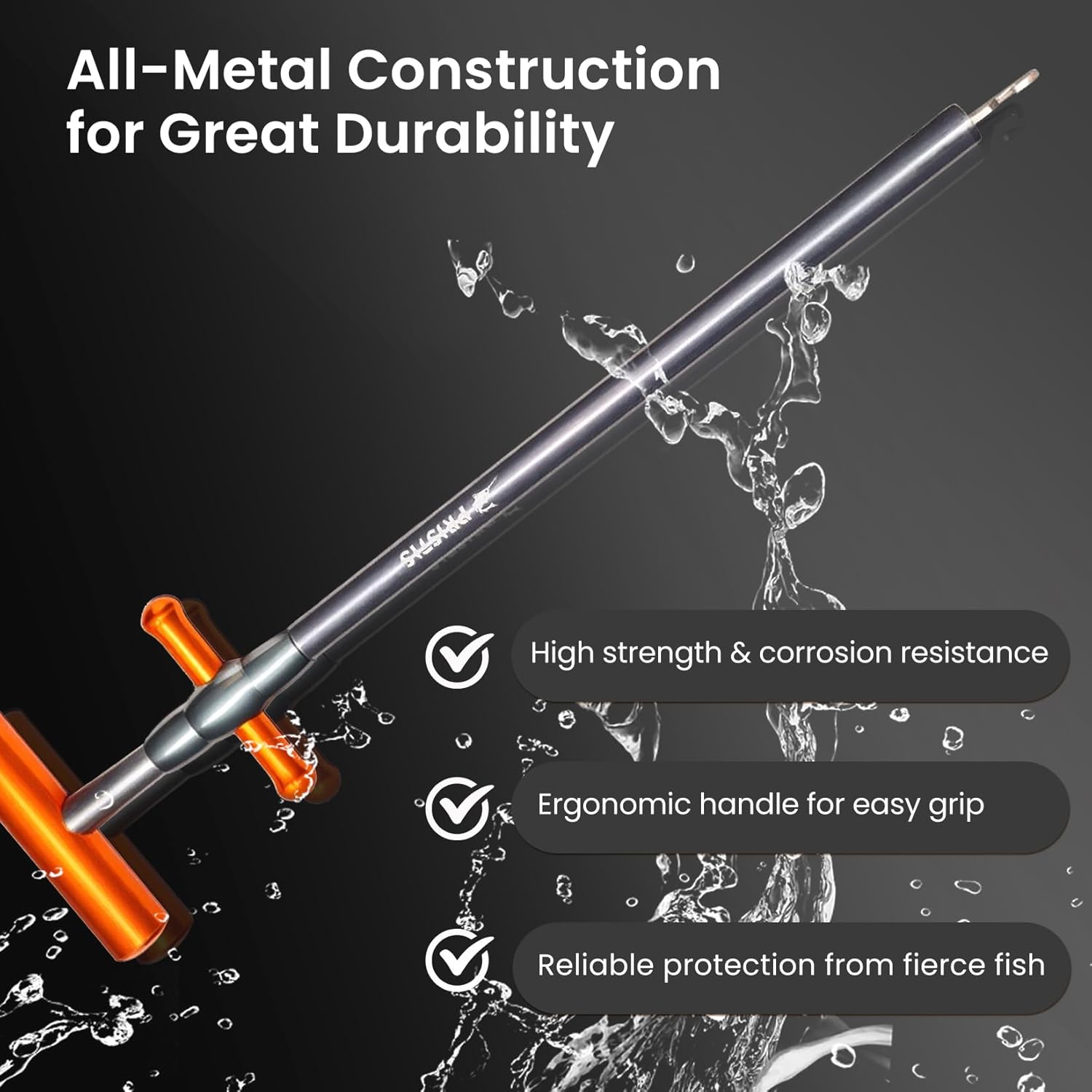 Pristis Multi-Function Fishing Tools Combination, Multitool Pocket Pliers & UTA III Metal Hook Remover Tool, A Neat Option for Angler