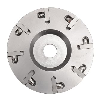 Sorandy Hoof Trimming Disc Plate, Electric Hoof Trimming Disc Hoof Nipper Knife Tool, Steel Livestock Sheep Cattles Horses Cow Hoof Grinding Disc Plate, 8 Blades