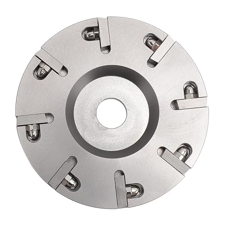 Sorandy Hoof Trimming Disc Plate, Electric Hoof Trimming Disc Hoof Nipper Knife Tool, Steel Livestock Sheep Cattles Horses Cow Hoof Grinding Disc Plate, 8 Blades