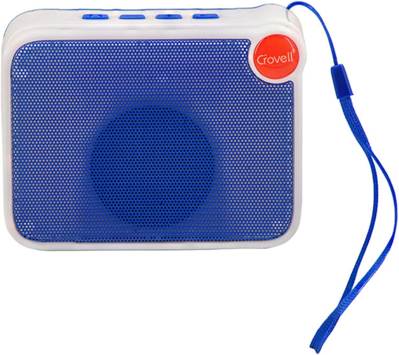 crovell TWS System Wireless Speaker | 4 Hours Music Time | Bluetooth Speaker | Blue