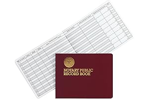 Dome Notary Public Record Book: A Modern Journal for Notarial Acts