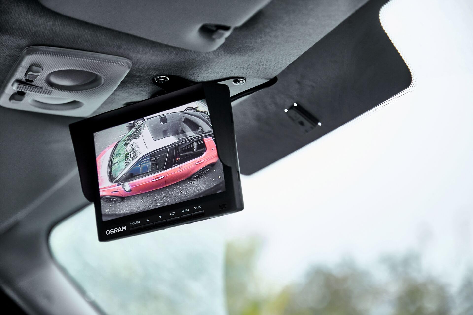 Osram Système de caméra de recul Filaire ROADsight, OCS700N, écran AHD 7 Pouces, HD 1080p, Grand Angle 120°, jusqu'à 2 caméras