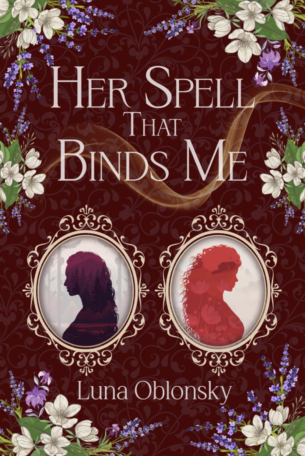 Her Spell That Binds Me: A Dark Sapphic Fantasy Romance (Her Spell Trilogy)