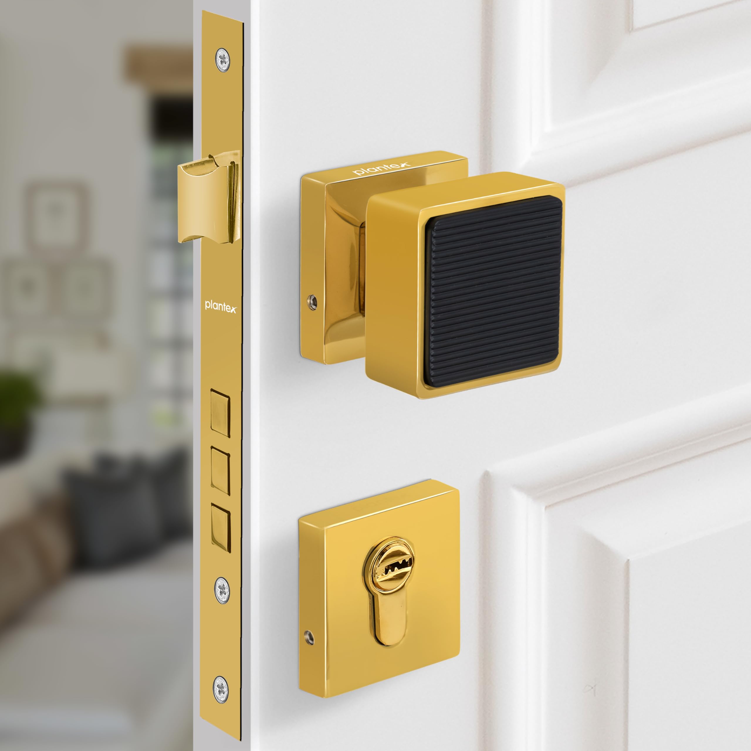 Plantex Mortise Knob - Secure & Stylish Door Lock -8