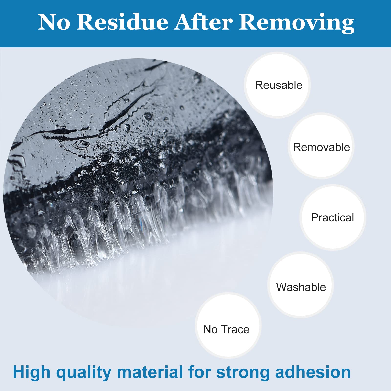 1008 Stück Klettpunkte Selbstklebend 10mm - Extra Starke Runde Klettverschlüsse