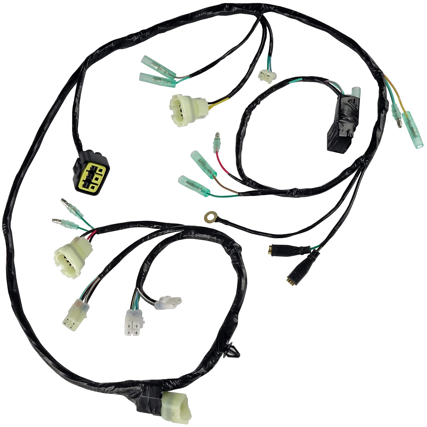 Caltric Wiring Harness Compatible with Honda Sportrax 250 TRX250EX 2X4 2001 2002 2003 2004 2005