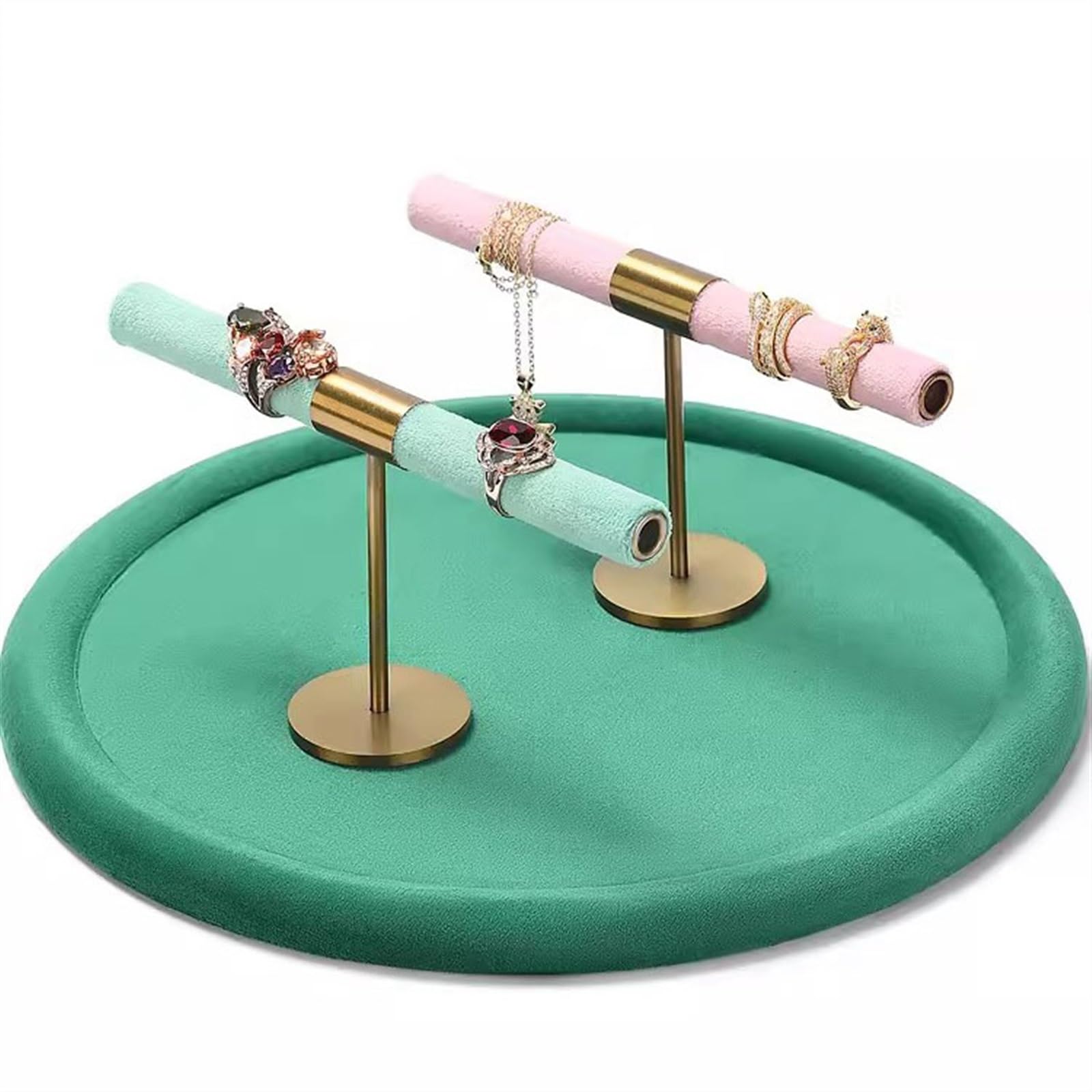 biżuterię T Shape Ring Display Holders Jewelry Organizer