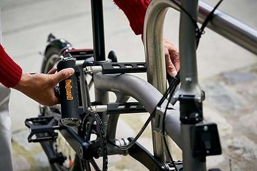 Miniatura 5 de OnGuard RockSolid U-Lock - Cerradura angular resistente a la amoladora angular de acero endurecido de 0.55 pulgadas con mecanismo de bloqueo X4P,