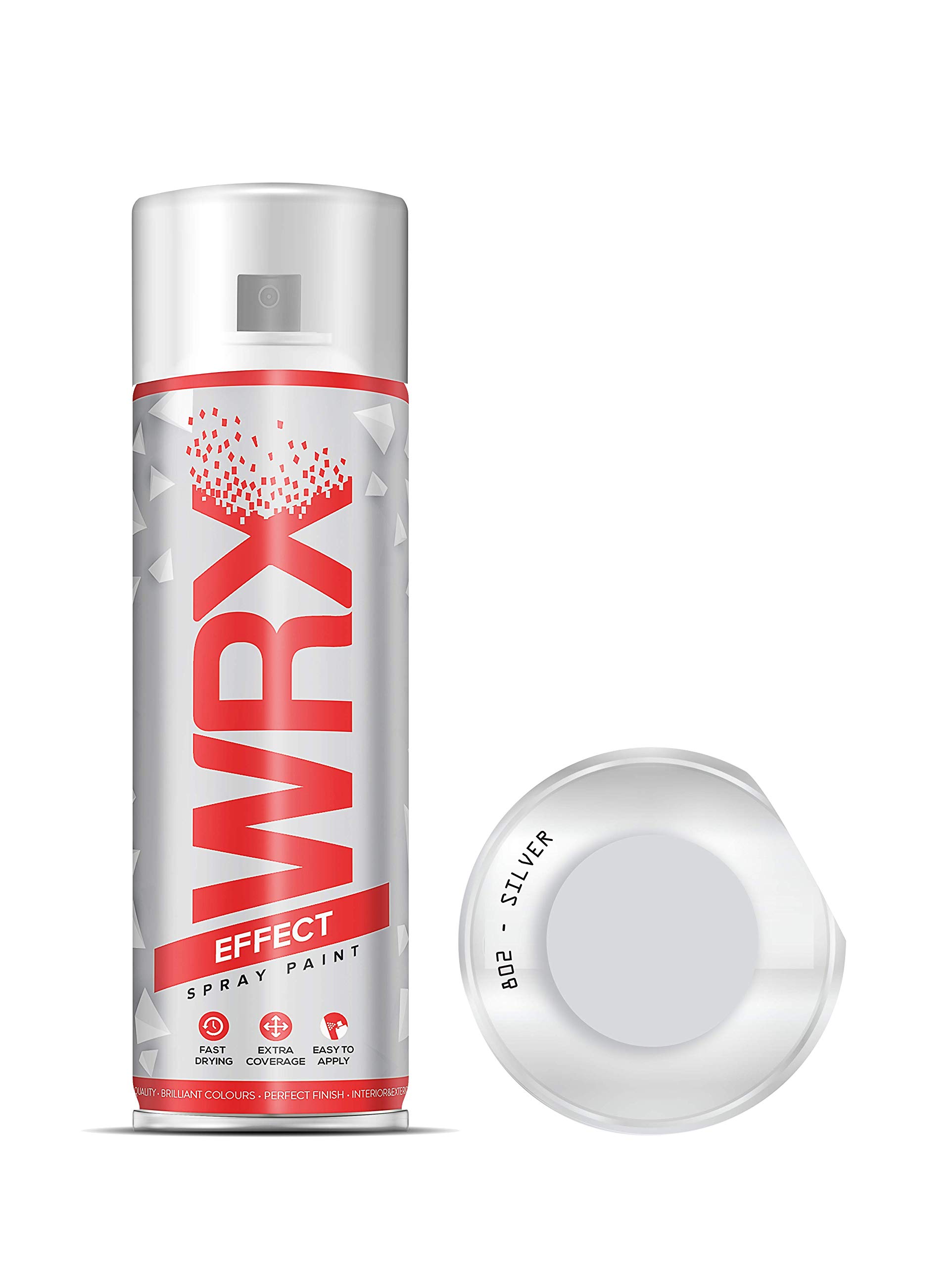 WRX Spray Paint 400 ml - Silver 802 Multi-Purpose, Ozone Friendly