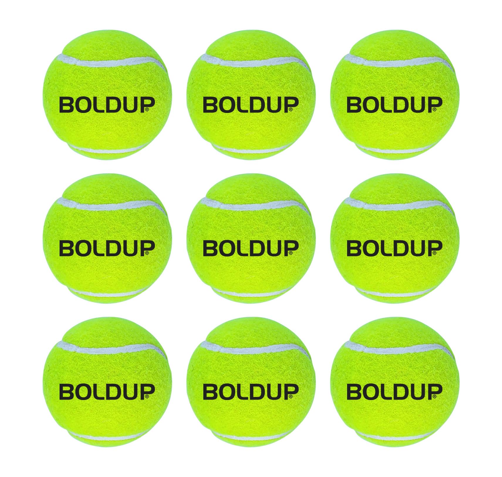 BOLDUP® Cricket Soft Tennis Balls for Lawn Tennis, Street Match Cricket Ball Tennis for Cricket Competitions (Green) (Combo 9PCS) (B0C6H6DMSM) Amazon Price History, Amazon Price Tracker