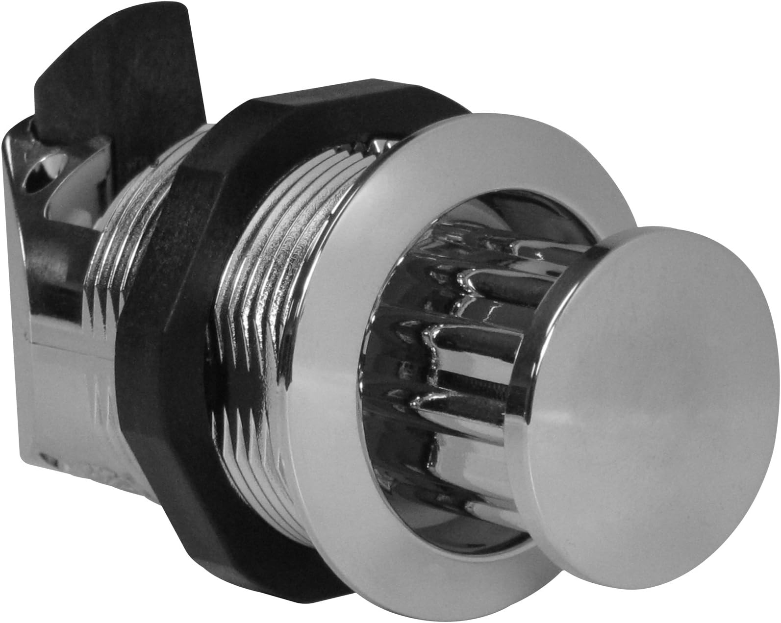 Southco Twist to Open Chrome Push Button Latch