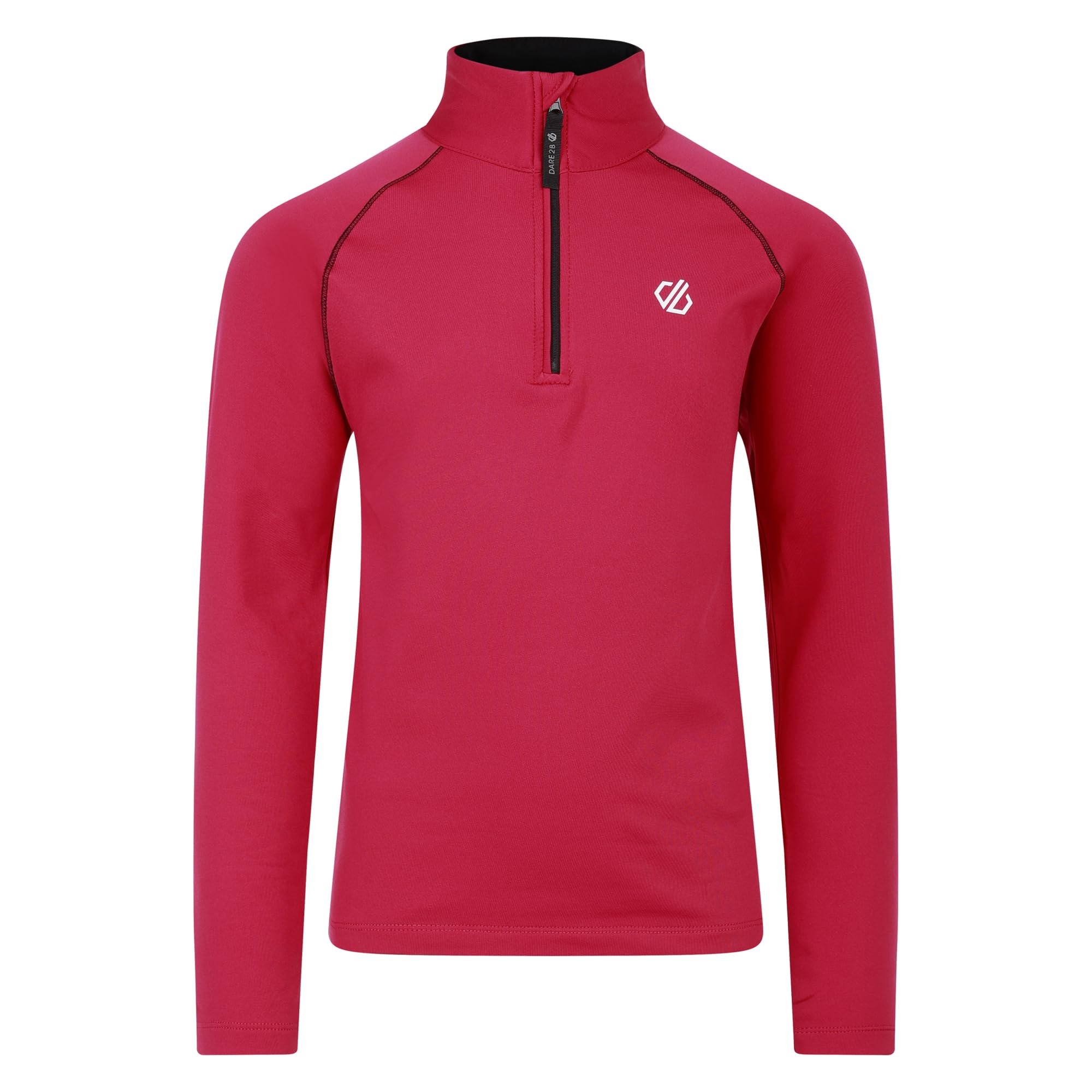Dare2b Kids' Consist II Recycled Core Stretch Midlayer Suéter, Juventud Unisex, Rosa, 11-12 años