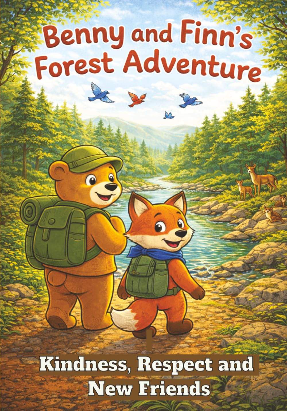 Benny and Finn's Forest Adventure: Kindness, Respect and New Friends