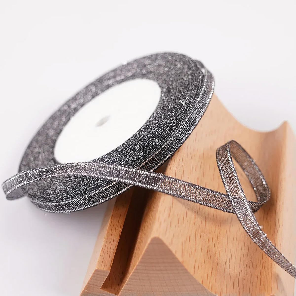 CIVIOOH 22 meters/roll 6mm Ribbon DIY Bow Crafts Gift Wrapping Bouquets Party Decor Ribbons