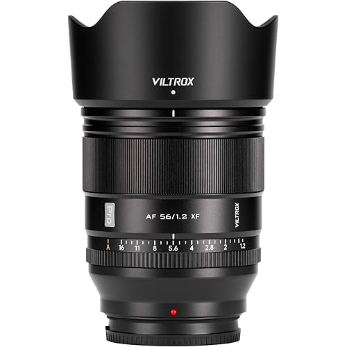 VILTROX 56mm F1.2 Pro X-Mount Lens for Fuji, f/1.2 XF Large ASP-C Aperture Portrait Lnes Compatible for fujifilm X-Mount XA7 XE3 XE4 XH1 XT2 XT3 XT4 XT5 XT20 XT30 XT30II XT200 XH2 XS20 XT50 XM5