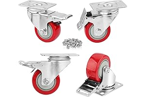 PRITEK Caster Wheels: Unbeatable Mobility and Durability