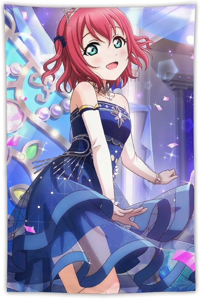 菊*ん様 ラブライブ！ 黒澤ルビィ タペストリー タオル シークレット仕様 菊*ん様 ラブライブ！黒澤ルビィ タペストリー タオル