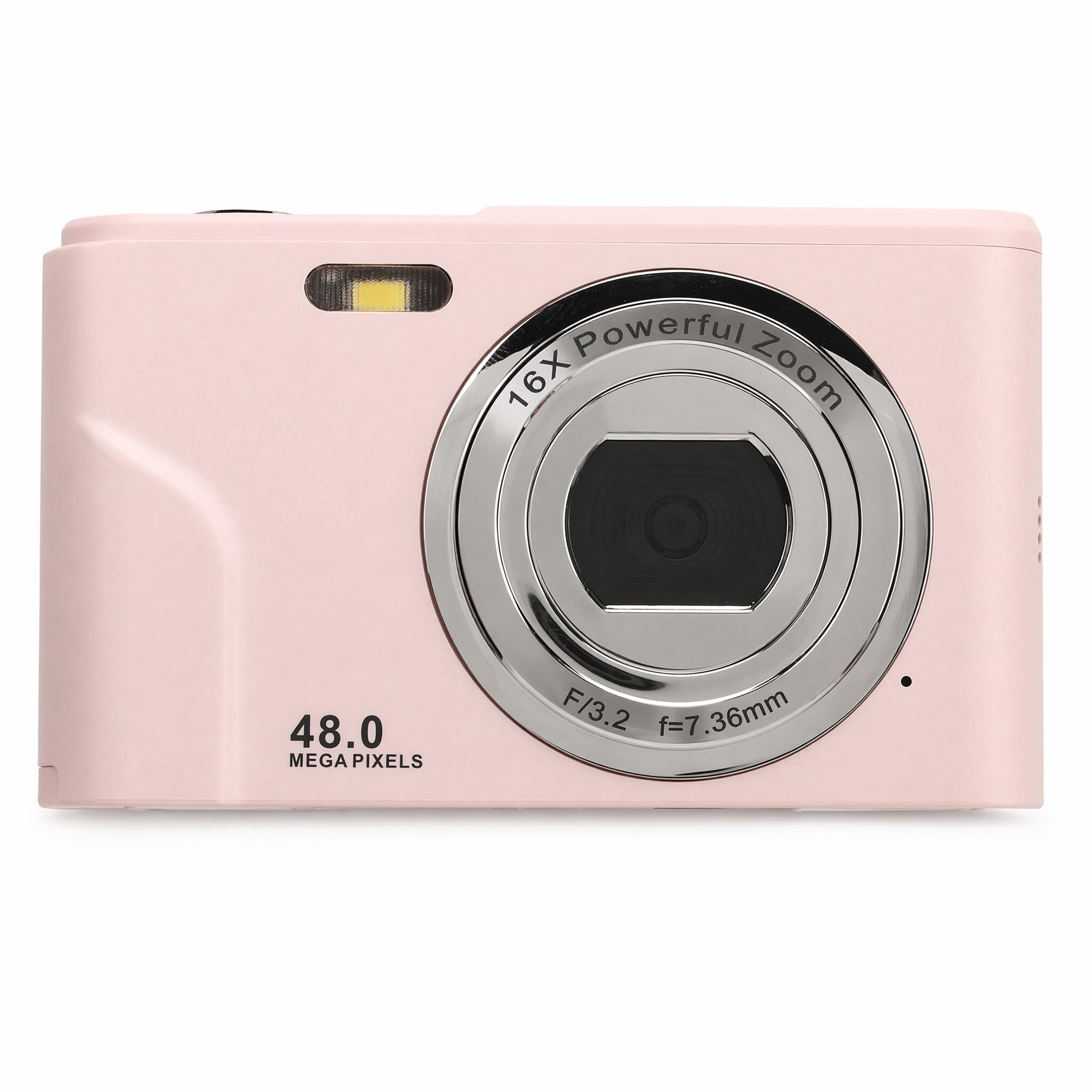 Digital Camera, 1080P HD 2.4 Inch Display Pocket Camera, 16X Zoom Compact Point and Shoot Camera, 48MP Vlogging Camera for Recording Photography, Rechargeable for Teens, Kids-picture-18