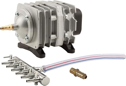 Bomba ecológica de aire EcoPlus una salida Plateado