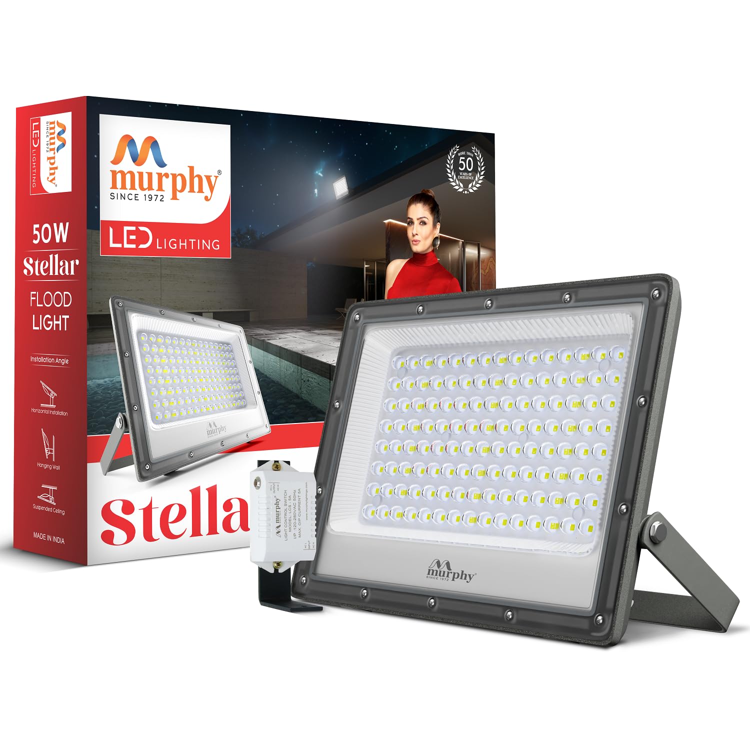 Murphy Stellar LED Flood Light - Day-Night Sensor -1