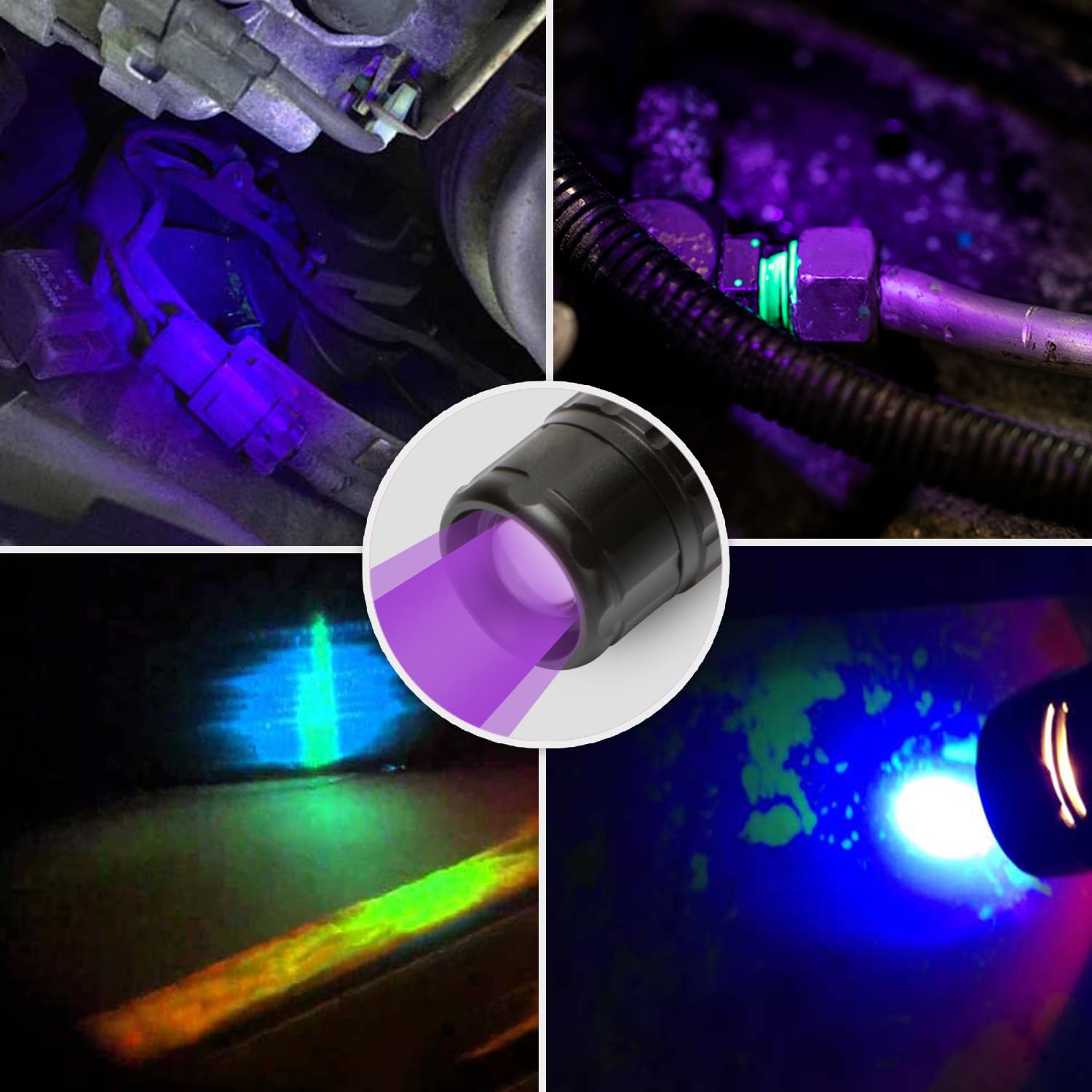 STAK HORACIO: Linterna LED 3W + UV. Función zoom. En aluminio.