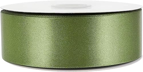 Vista 774 de MEEDEE Orange Satin Ribbon - 1.5 inch Double Faced Satin Ribbon, 50 Yards - Neon Tangerine - For Christmas, Thanksgiving, Halloween, Weddings