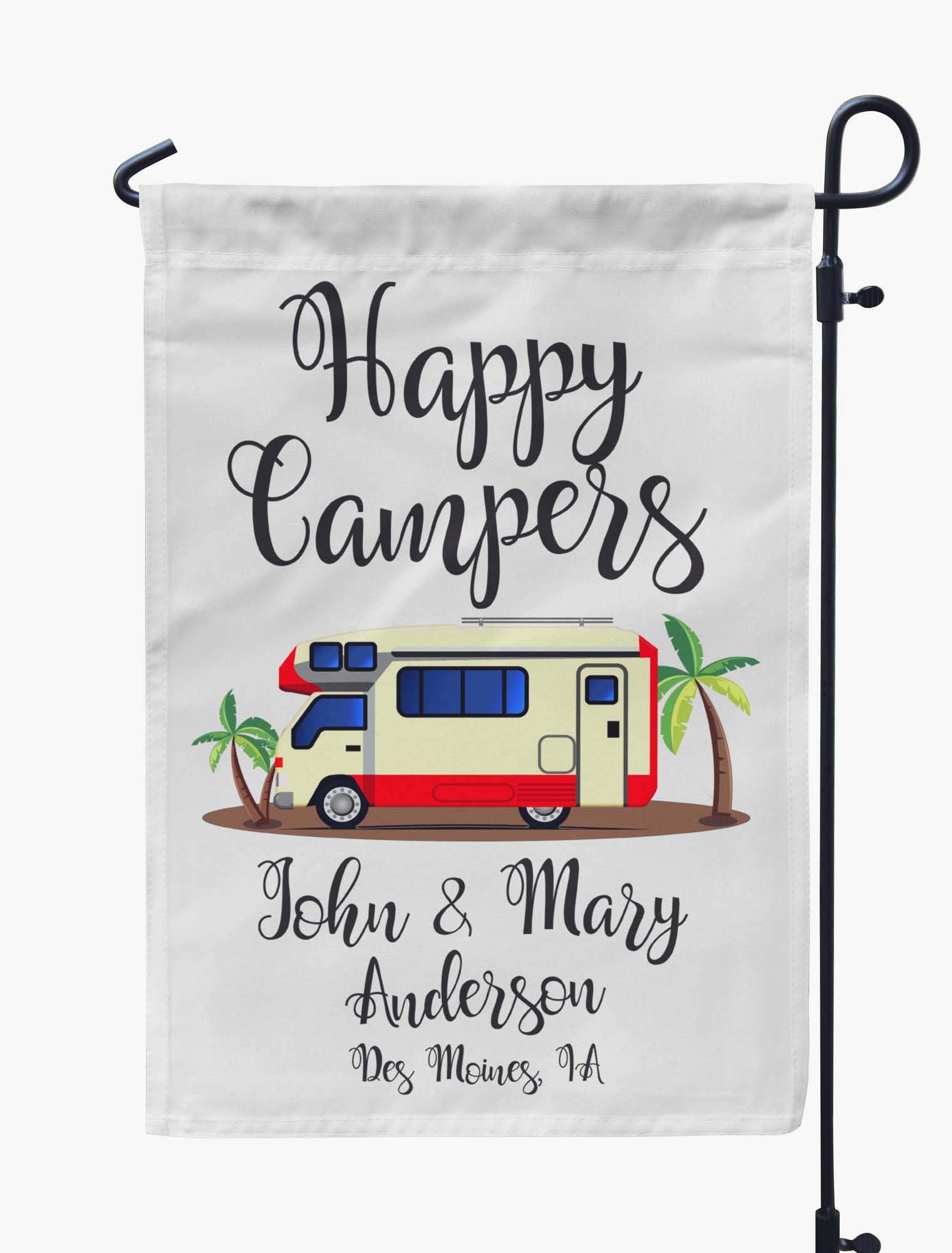 Póster «Glamping Siempre En Casa Dondequiera Que Recorremos El Remolque De Camping Vintage» De