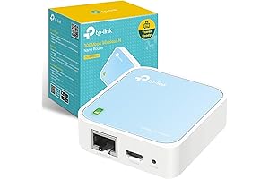 TP-Link N300 Wireless Portable Nano Travel Router (TL-WR802N)