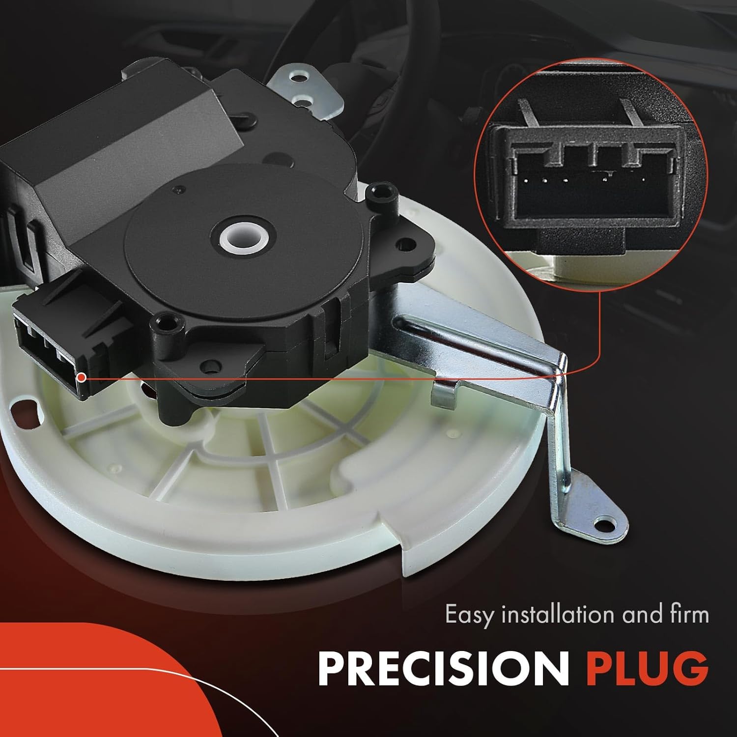 A-Premium Heater Blend Door Actuator Compatible with Honda Accord EX LX 2008-2012, Crosstour EX 2012-2015, Main Mode