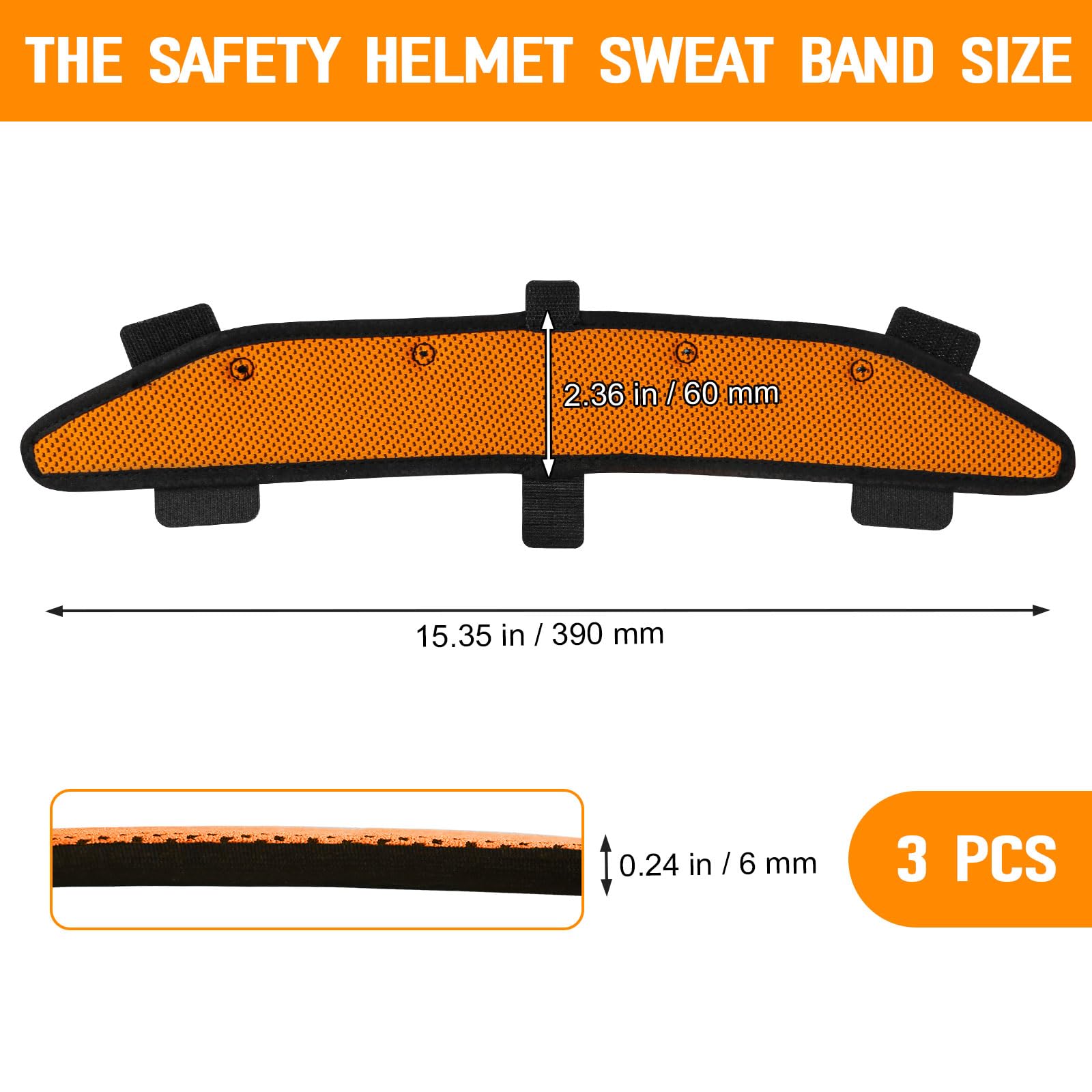 FRKHHSWTBND, accesorios de forro para casco duro y casco de seguridad, accesorios de forro para herramientas Klein, banda de sudor lavable, repuesto de suspensión para sombreros duros, repuesto de