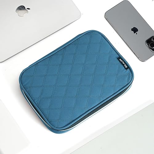 Miniatura 5 de BELALIFE Organizador electrónico, bolsa portátil para cables de viaje, almacenamiento técnico para cable, cargador, teléfono, auriculares, disco