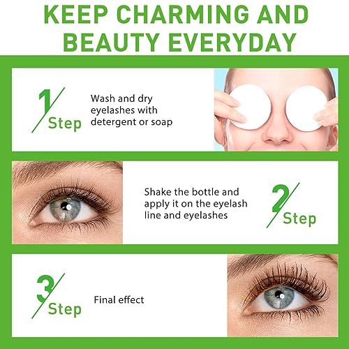 Miniatura 6 de Aceite de ricino para pestañas y cejas, suero de pestañas de aceite de ricino, fortalece las pestañas más largas y gruesas, aceite de ricino