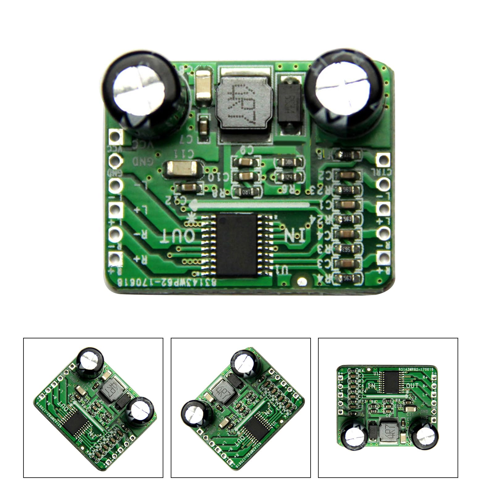 GMBYLBY Differential Power Amplifier Board 2x5W Digital Class D Power Amplifier HT8698 2x5W Overheating Protection 2x5W Channel