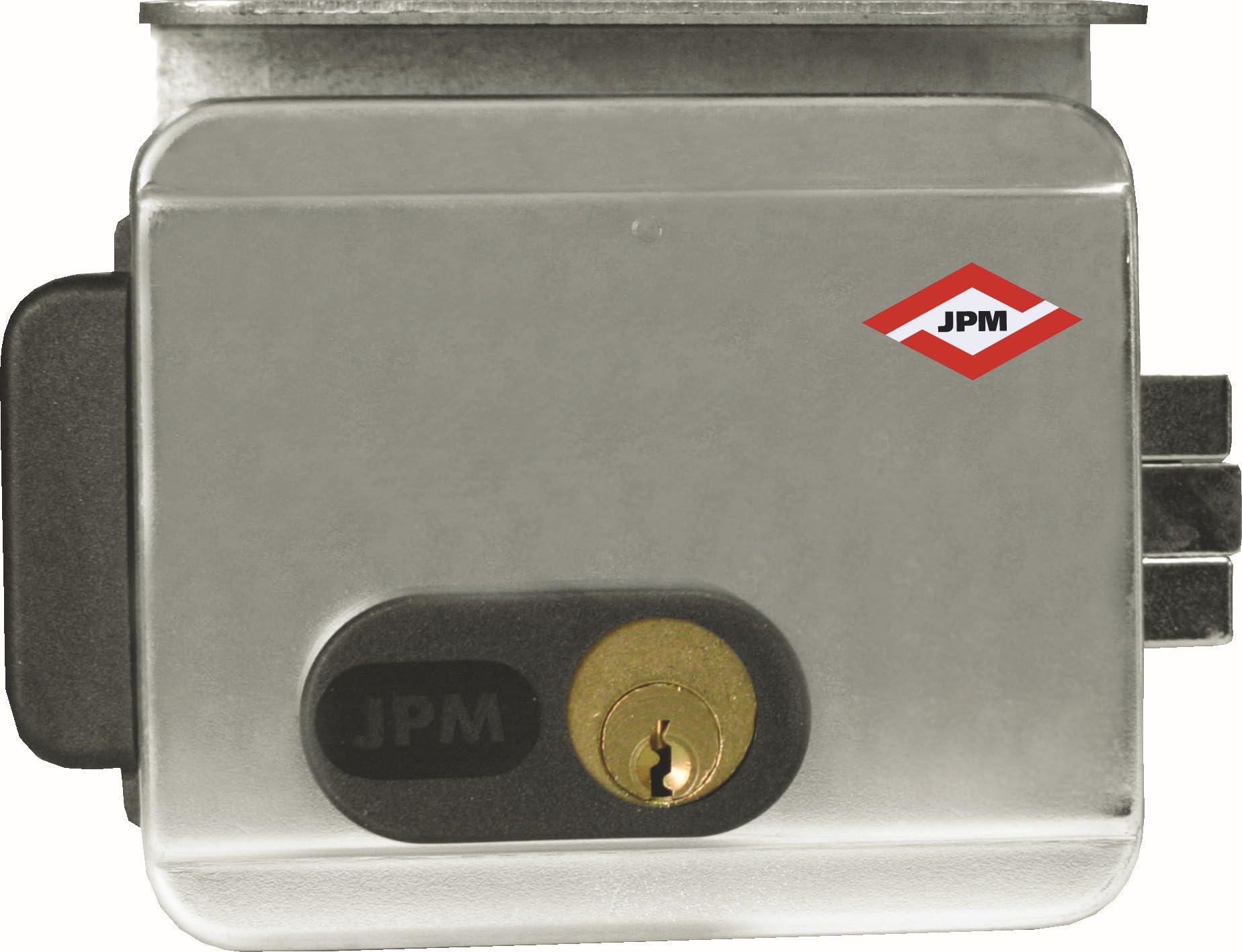 JPM - Serrure Électronique en Applique - Cylindre 2 Entrées - Série 511 - Argenté Facile à Installer