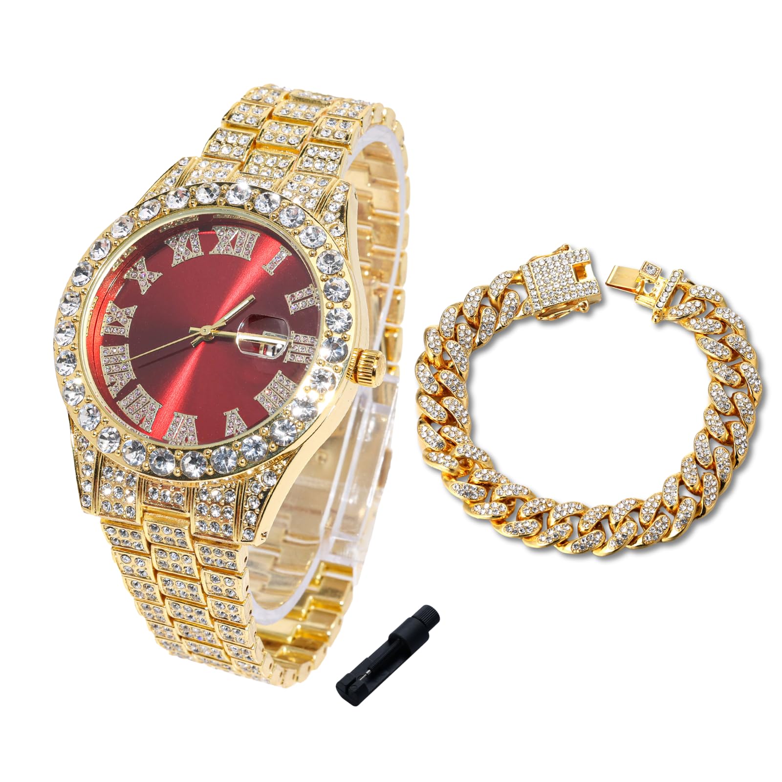 Halukakah Watch for Kids - 42MM Blue/Green/Red Dial - 8" Length