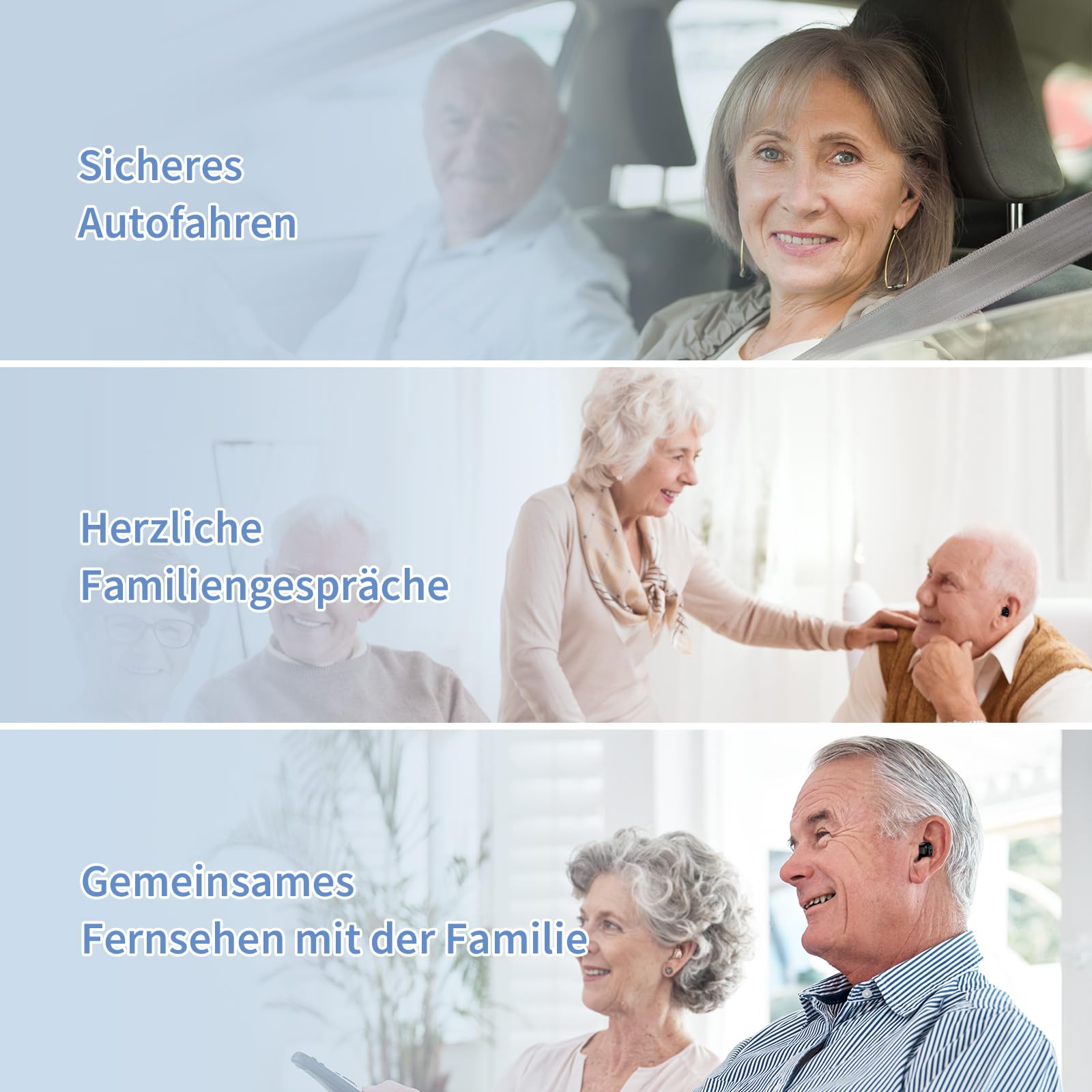 Britzgo Neues Gerät zur Geräuschunterdrückung Kompakt und tragbar mit Ladekoffer (Schwarz)