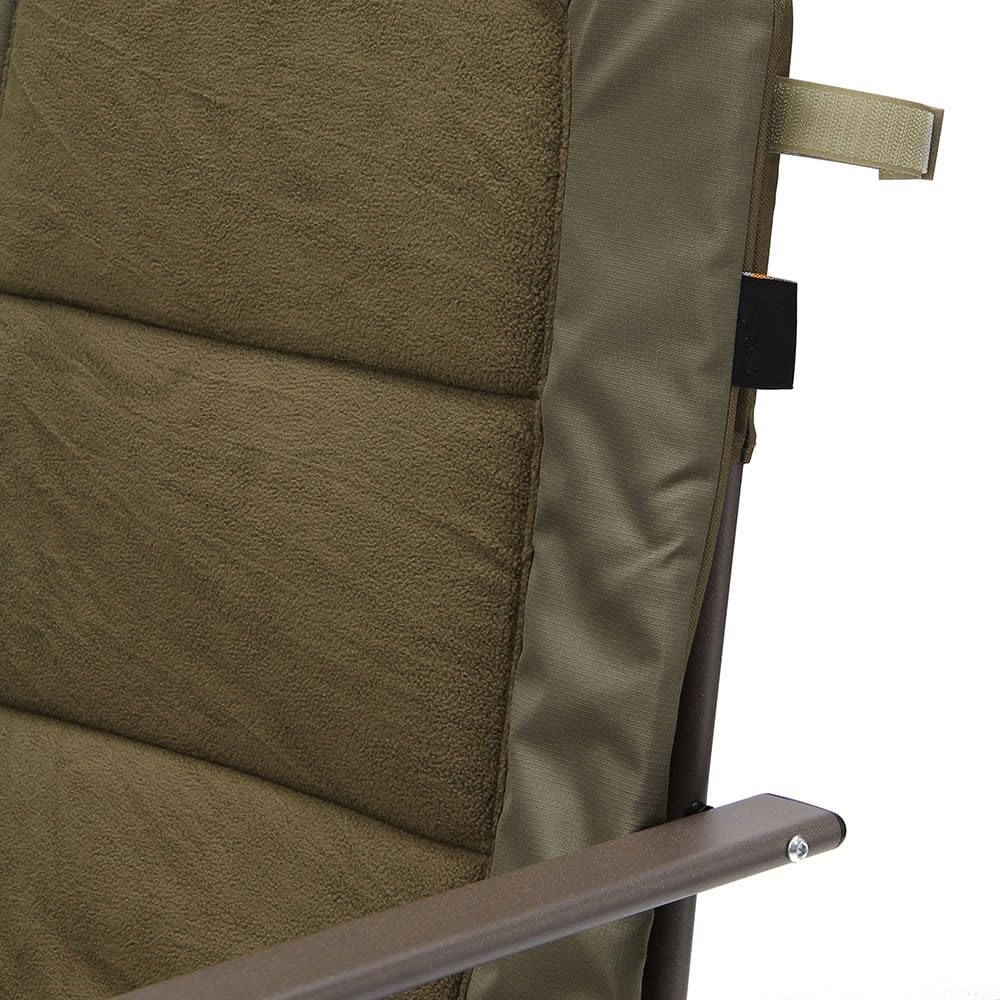 G8DS® XPR Angelstuhl gepolstert Schlammfüße verstellbar Armlehnen bequem Karpfen Angeln sitzen Chair