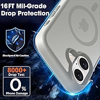 Vista 301 de MOCCA - Funda magnética resistente para iPhone XR de 6.1 pulgadas, compatible con MagSafe, funda con protección contra caídas de grado militar