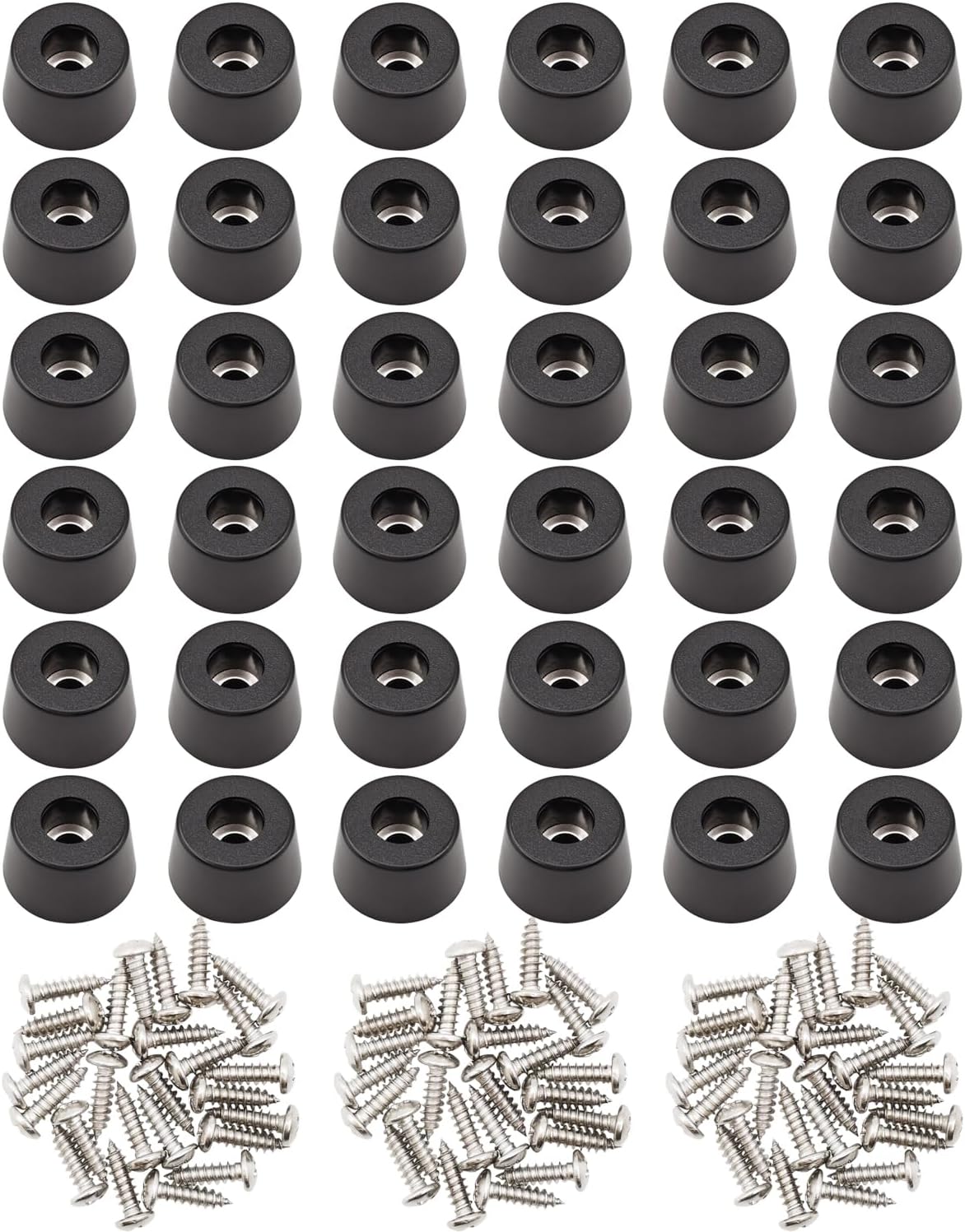 100 Pieces Rubber Feet for Cutting Board Soft Cutting Board Feet Non