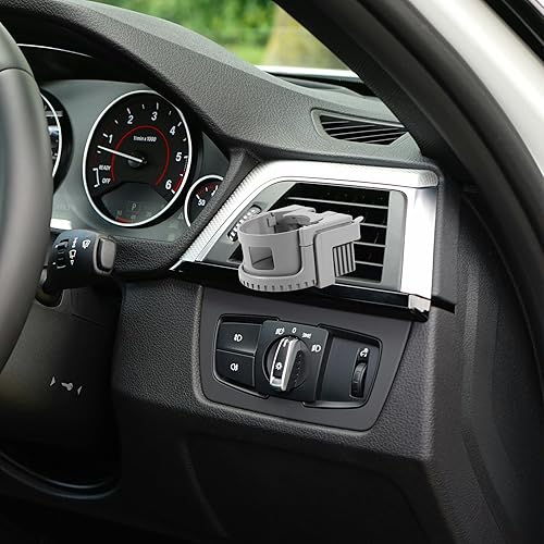 Miniatura 2 de Luxshiny Car Vent Cup Holder for Car Air Vent Beverage and Coffee Cup Holder Easy Installation and Placement for Drivers and Occupants