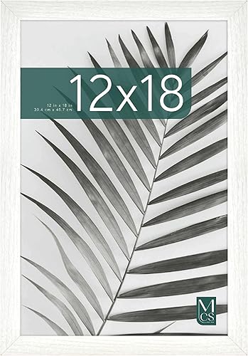 Vista 586 de MCS Studio Gallery Marco para póster de 16 x 24 pulgadas, imitación de veta de madera de color negro, colgar en horizontal o vertical, grande