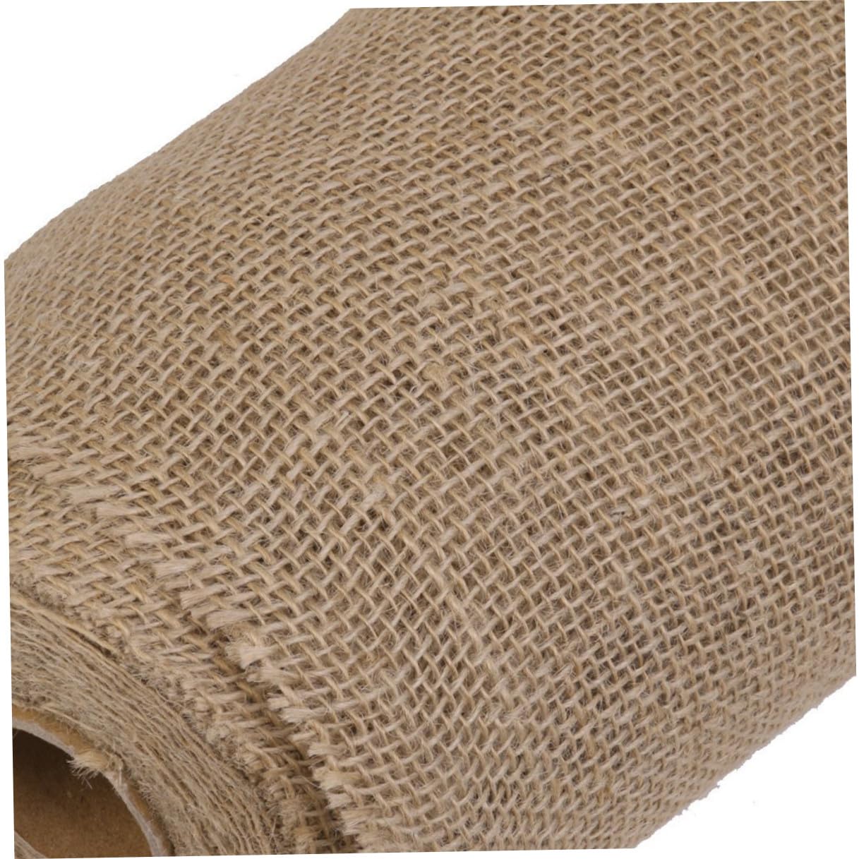 Rustikaler Jute Tischläufer Braun Hessian Tischdecke Langlebig Gewaschen Genäht für Landhaus Hochzeit Party Weihnachtsdeko