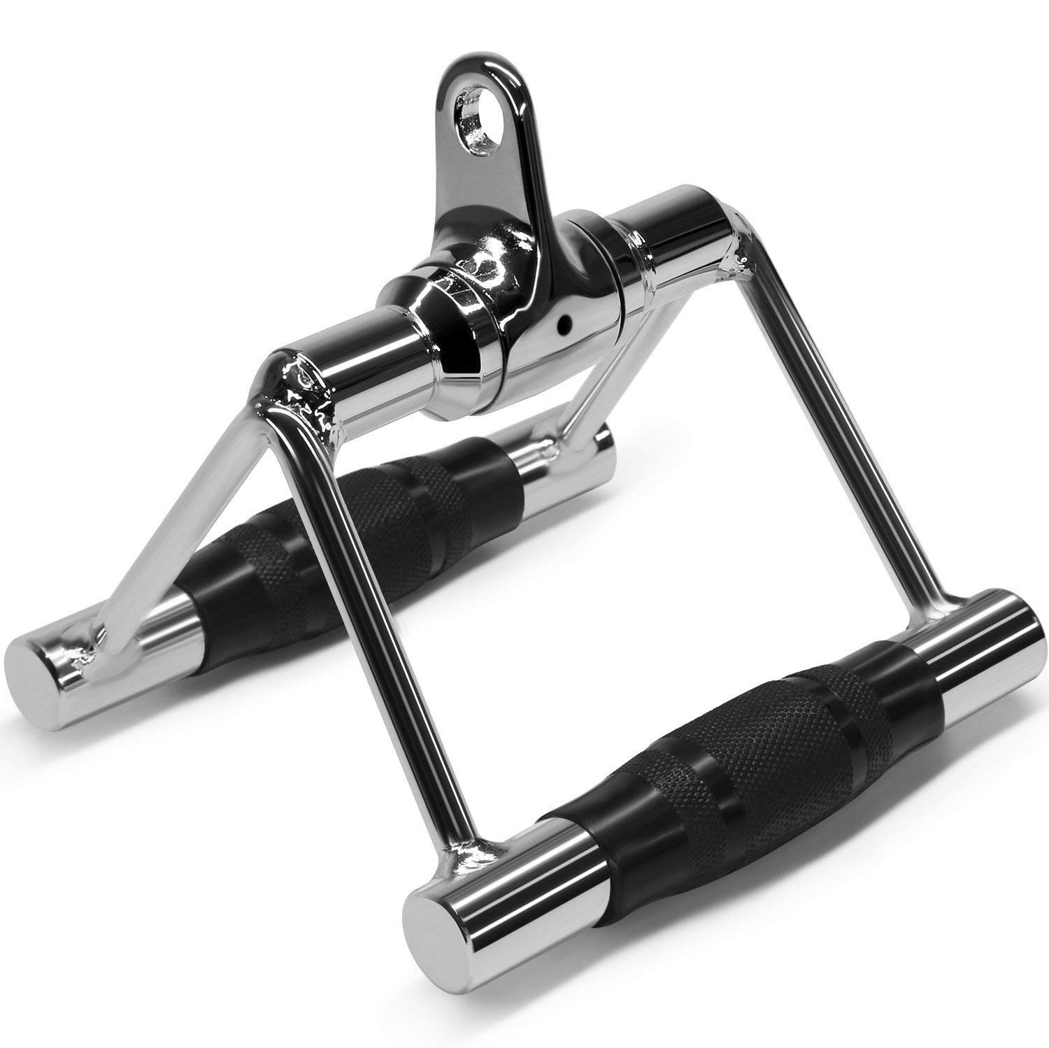 Body Strength D-Shaped/Rowing Pull Down Cable Machine Attachment Bar with Non-Slip Rubber Handgrips for Multi-Exerciser Weight Lifting, Sholder, Back, Chest (Solid Steel, 6.5") (B0BZN75GKB) Amazon Price History, Amazon Price Tracker