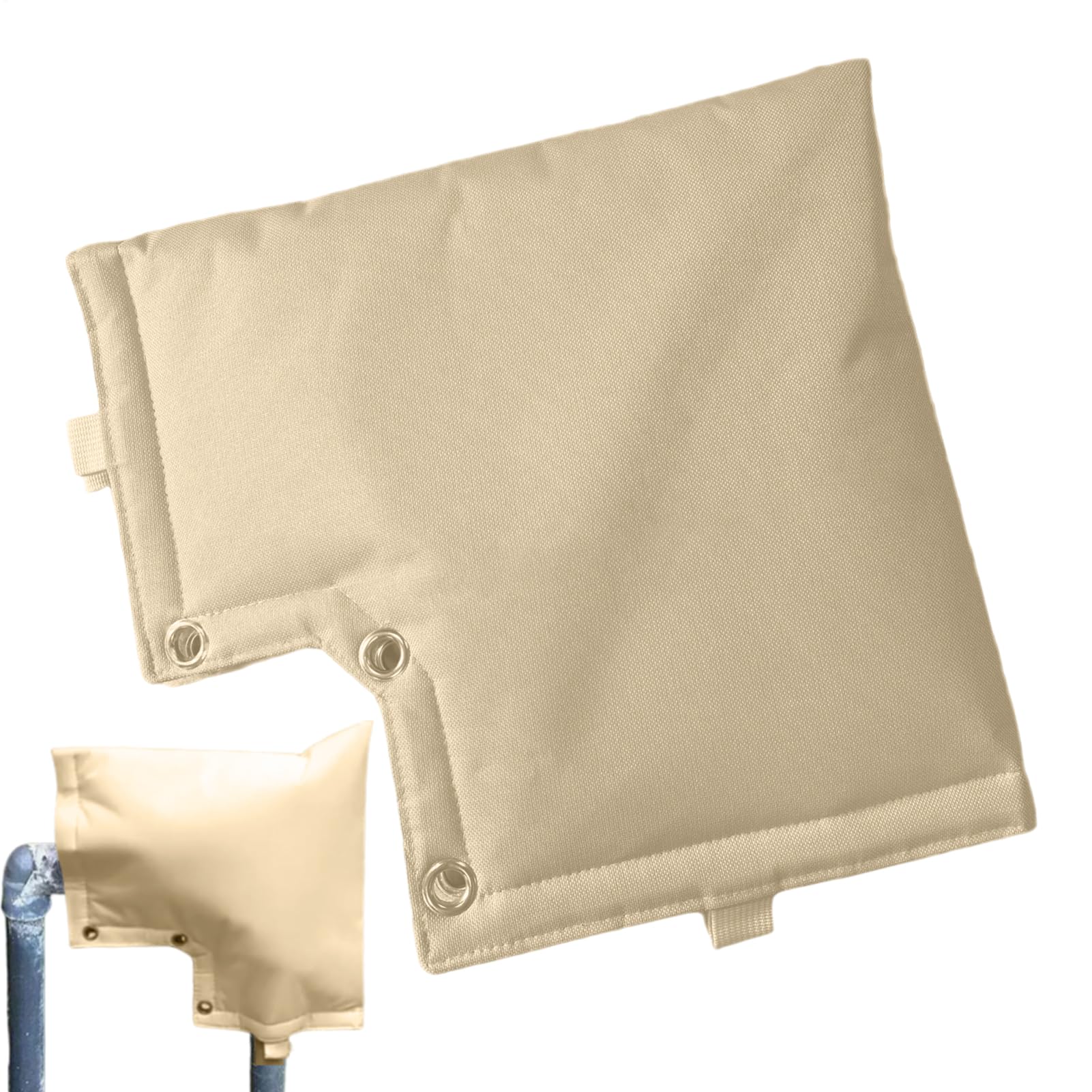 Pochette isolante pour l'hiver : protégez votre robinet extérieur du gel